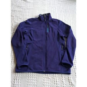 Patagonia Piton Hybrid Jacket Women's Size Large Full Zip Purple Mock Neck